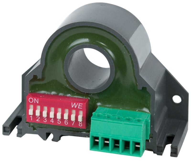 AC/DC Current transformer with transmitter functionality: Measurement range 50 A AC/DC