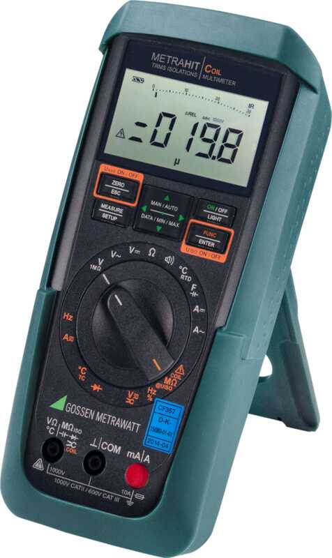 Multimeter with Interturn Short-circuit Detection and Insulation Test