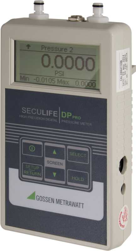 Precision Digital Measuring Instrument for Pressure Measurement, Configurable