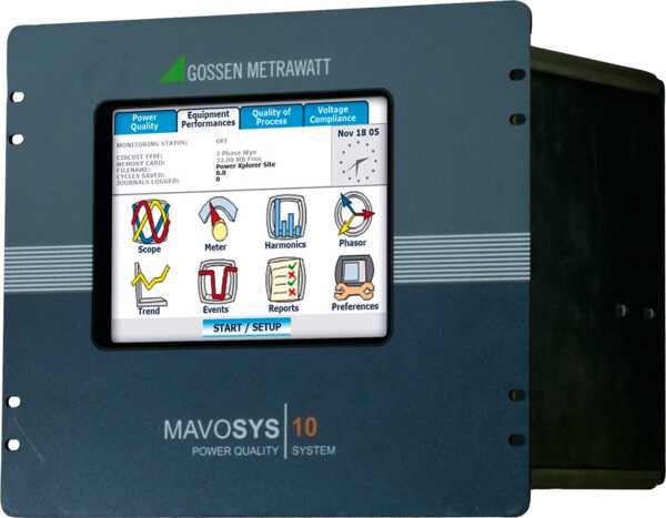 discontinuedModular System for Monitoring Mains Quality, Power and Energy