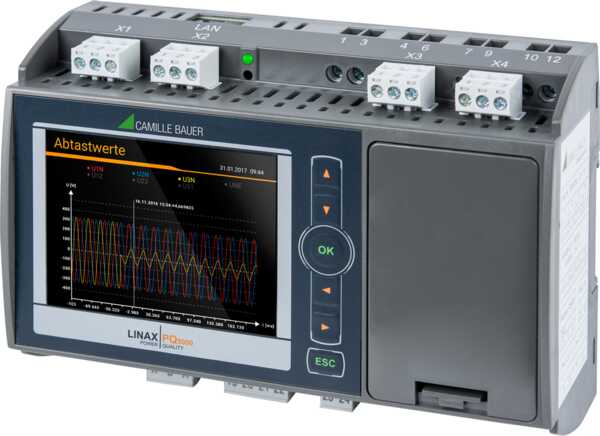 Normative PQ monitoring and energy consumption analysis