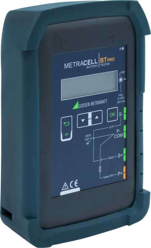 Mobile test instrument for evaluation, maintenance and inspection of battery systems and uninterruptable power supplies (UPS).