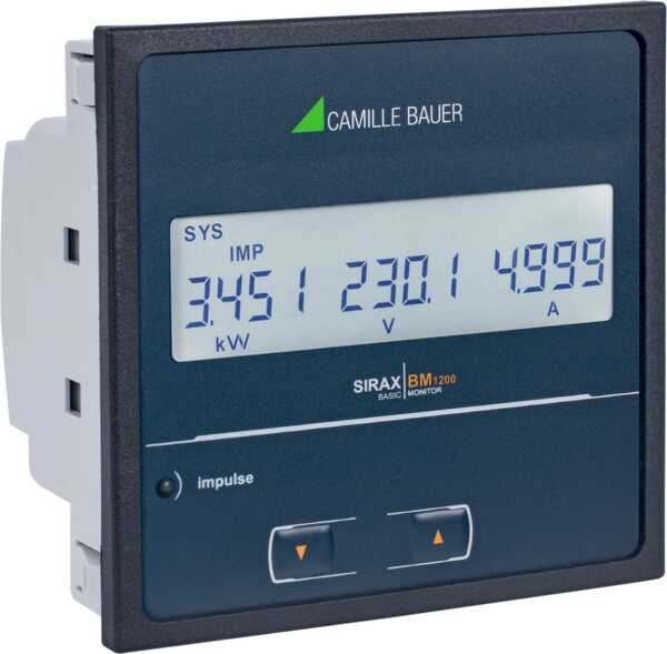 Programmable Unit for Heavy Current Monitoring with Display, LCD