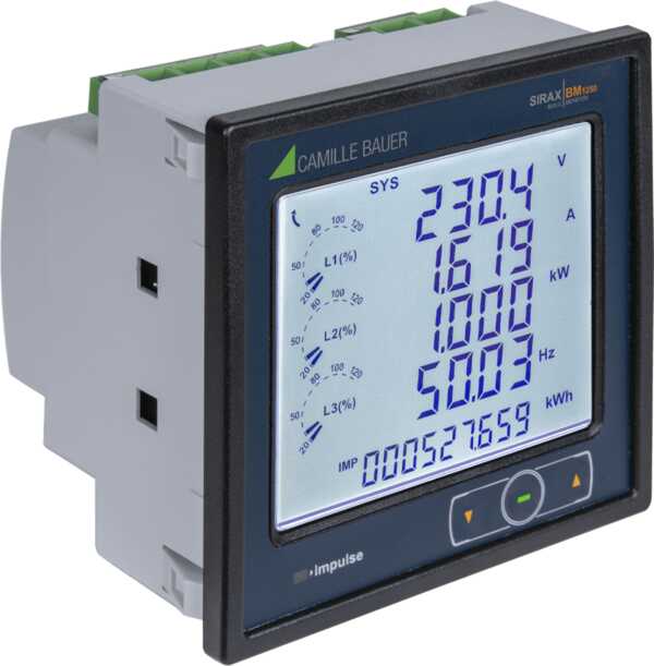 Multifunctional measuring device for network parameters