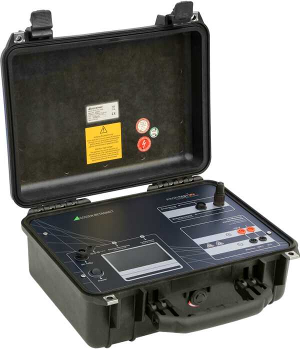 Peak power measuring instrument and characteristic curve tracer for photovoltaic systems