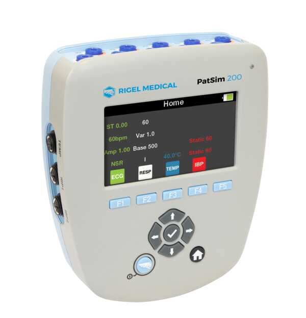 PatSim 200 Multiparameter Patientensimulator für EKG, RESPERATION, TEMPERATUR und IBP