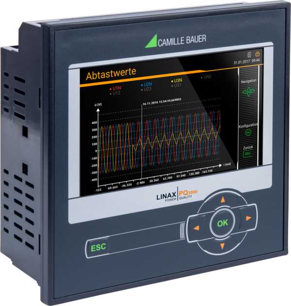 Normative PQ monitoring and energy consumption analysis
 
 