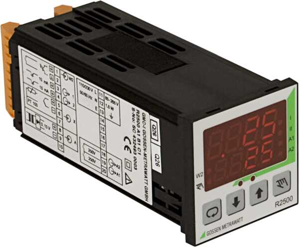 Compact Controller with Program Function and Temperature Limiter